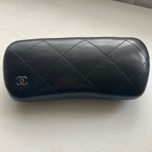 Authentic Black Chanel Sunglasses Case